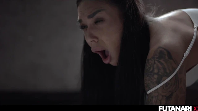 Sexy Latina Gets Turned into Hot Prison Cum Slut by Redhead Femme's Dick