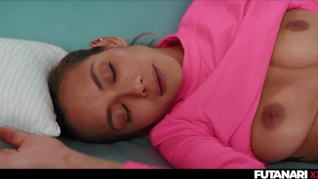 Veronica Leal Gains Huge Futa Cock, Self-fucking Orgasms Unleashed!