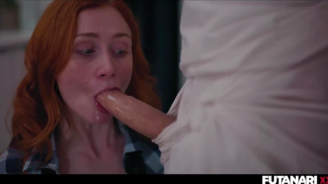 Dreamy Scarlet Craves Chloe's Massive Cock - He Sucks Her Dry & Rides Hard