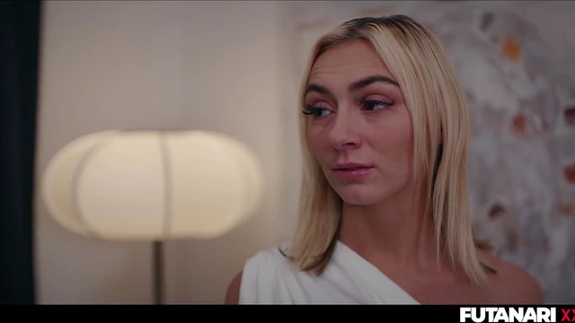 Dreamy Scarlet Craves Chloe's Massive Cock - He Sucks Her Dry & Rides Hard