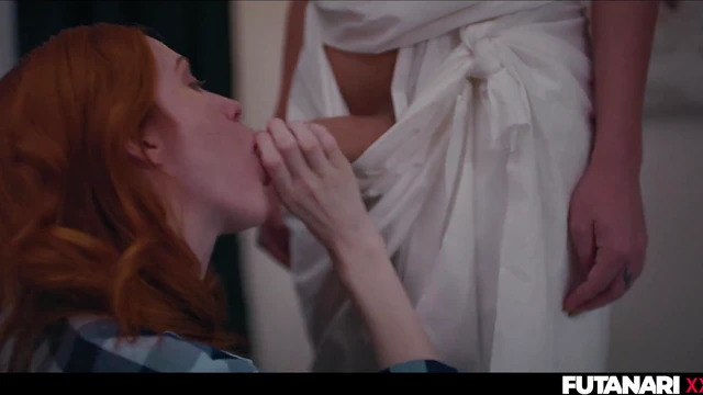 Dreamy Scarlet Craves Chloe's Massive Cock - He Sucks Her Dry & Rides Hard