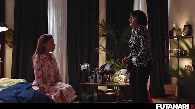 Tomboy Turned Cum Slut Gets Anal Creampied by Her New Futa Dicks