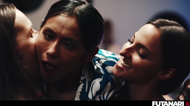 Veronica Leal Joins Epic Fuck-Fest with Futa Girls & Massive Loads