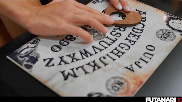 Blonde Tempts Big-Titted Femme Dude's Cock With Expert Blowjob Skills