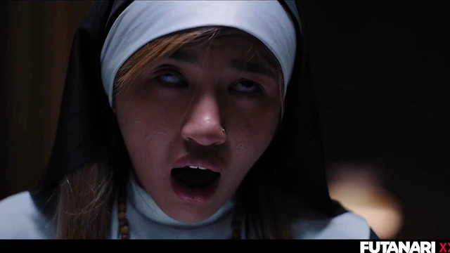 Desperate Nun Develops Massive Dildo and Craves Forbidden Lesbian Sex