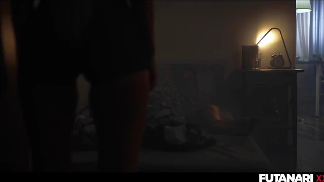 Blonde Shemale Rides Thick Cock in Real-Life Futa Fantasy Action