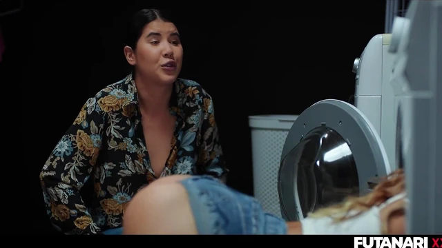 Futuristic Fantasies: Realistic Futanari Sex & Steamy Washing Machine Adventures