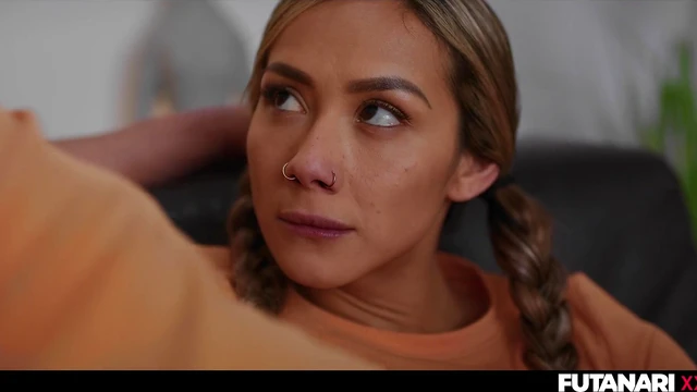 Veronica Leal's Real-Life Colombian Futa Explodes with Cum in Heated Action