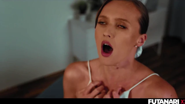 Sizzling Futanari Chicks Jerk Off Hard Until Explosive Cum Showdown