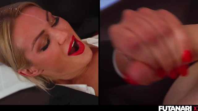 Futuristic Fantasy: Real-Life Futanari Cherry Kiss Grows a Beastly Cock