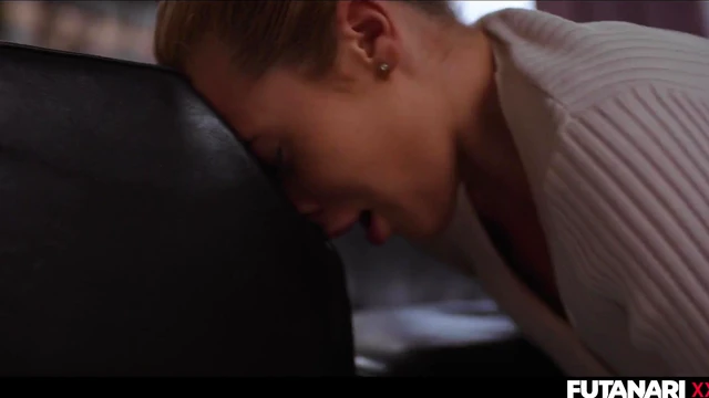 Blonde Futanari Pounds Sexy Friend Hard for Massive Creampie Orgasm