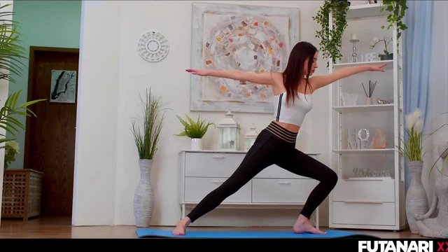 Futuristic Milena Jerks Her Hard Dick Till Facial Cumshot Delightfully