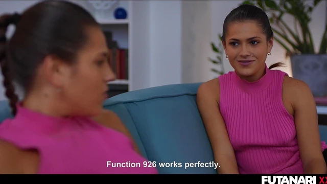 Futuristic Shemale Self-Pleasure: Cock-Sucking Orgasm Delights Her Senses Deeply