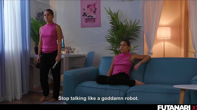 Futuristic Shemale Self-Pleasure: Cock-Sucking Orgasm Delights Her Senses Deeply