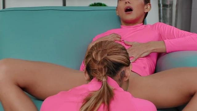 Veronica Leal's Hot Futanari Action with Her Steamy Futa Clone