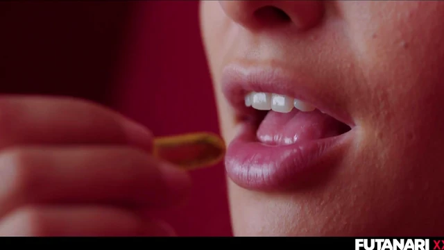 Futanari Transformation: Talia Gets a Dick & Faces Cumming Reality