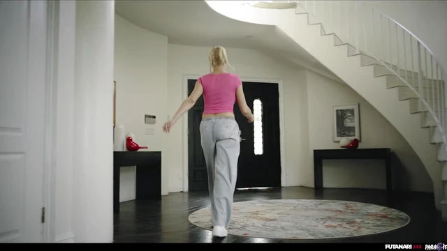 Alien Parasite Futanari Turns Cherry Kiss Into Insatiable Shemale Fuck Fest