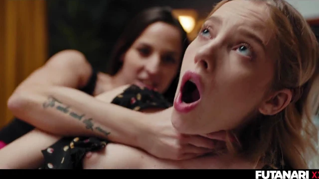 Amirah Adara Discovers Her Dick & Sprays Massive Cum All Over Bella Sparks