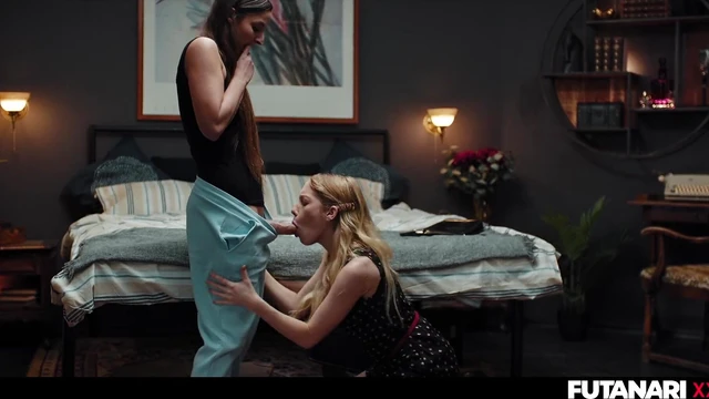 Amirah Adara Discovers Her Dick & Sprays Massive Cum All Over Bella Sparks