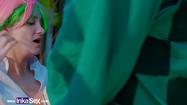 Tanjiro Trains Mitsuri's Anal Virginity To Enhance Her Slayer Skills