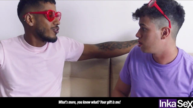 Sexy Colombian Ebony Ass Fucked Hard by Two Gay Friends With Passionate Desire