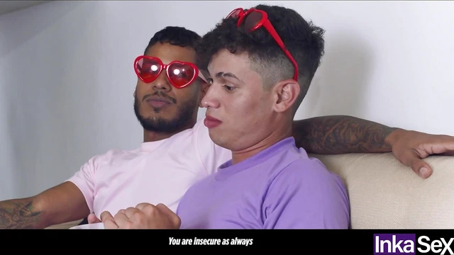 Sexy Colombian Ebony Ass Fucked Hard by Two Gay Friends With Passionate Desire