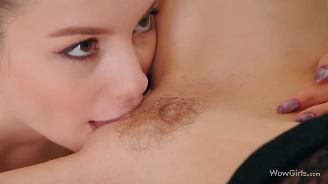 Two Stunning Beauties Liz & Tiffany Share A Hot Romantic Love Scene Together