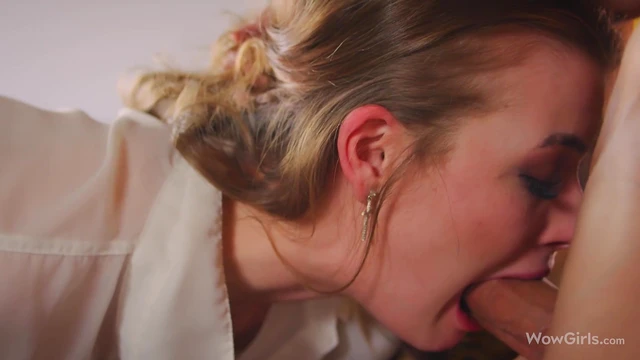 Superhot Olivia Sparks Gets Table Fucked by WOWGIRLS Star