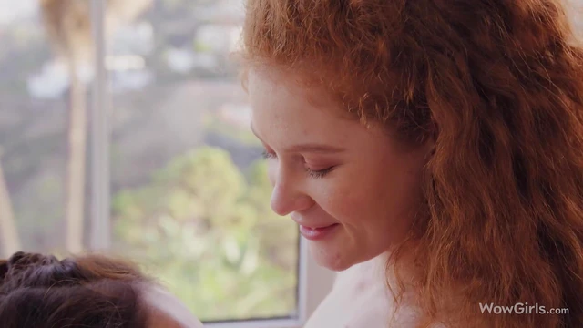 Two Stunning Beauties, Kinsley & Sofilie, Enjoy Sultry Couch Sex Fantasies