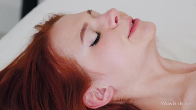 Two Horny Girls Sofilie & Vilena Passionately Fuck Each Other on Bed