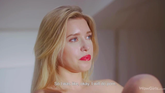 Beautiful Model Freya Shows Off Her Pussy While Giving Sensual Interview