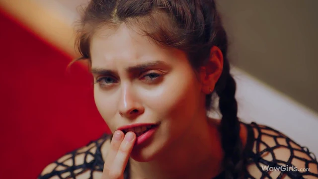 Sizzling Ukrainian Beauty Alissa Foxy Strips Her Pantyhose Seductively