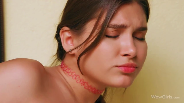 Sonya Blaze & Ellie Luna Share Passionate Kisses Before Couch Pleasure Fest