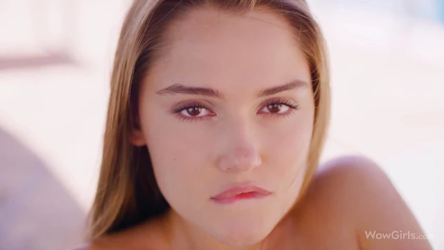 Sonya Blaze Oils Up by Poolside Before Sultry On-Camera Masturbation