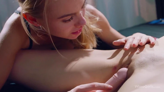 Beautiful Ladies Nancy A., Hazel & Anna Dive into Seductive Lesbian Bed Games