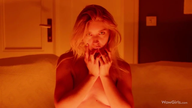 Astonishing Girl Freya Teases Camera While Slowly Undressing Seductively Hot