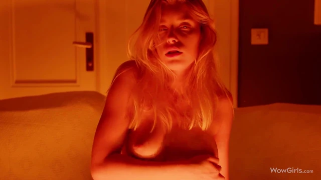 Astonishing Girl Freya Teases Camera While Slowly Undressing Seductively Hot