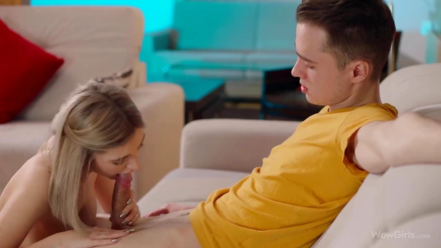 Blonde Bombshell Eva Elfie Enjoys Playful & Sensual Fuck Session