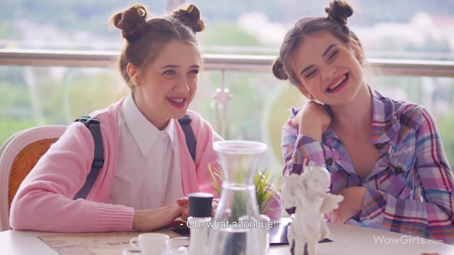 Two Hot Waitresses Seduce Handsome Guy at Cafe; Unleash Steamy Sex There