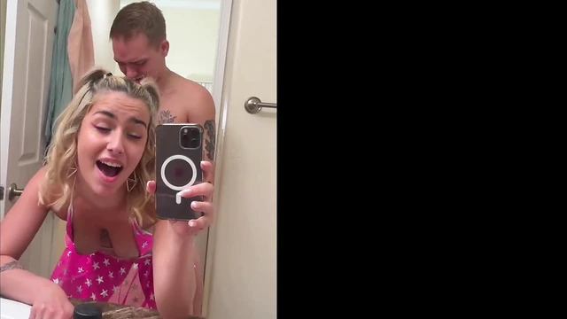 Petite Blonde Teen Gets Juicy Pussy Pounded After Dick Teasing