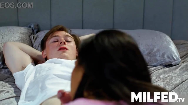 Sneaky Sex with My GF’s Step Mom in the Kitchen Right Next to Her