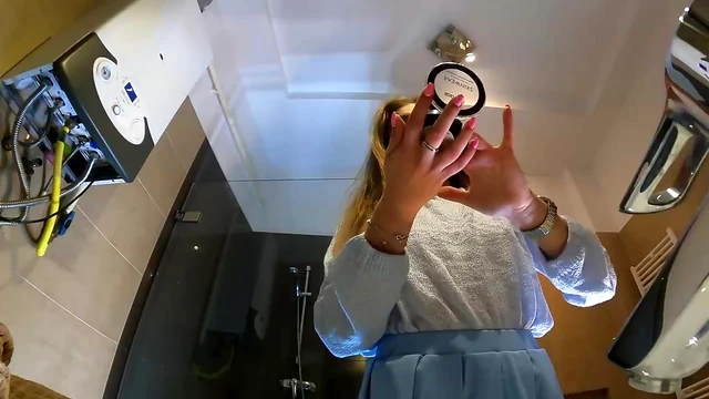 Skinny Sugar Baby's Blonde Clip, Banging with No Panties