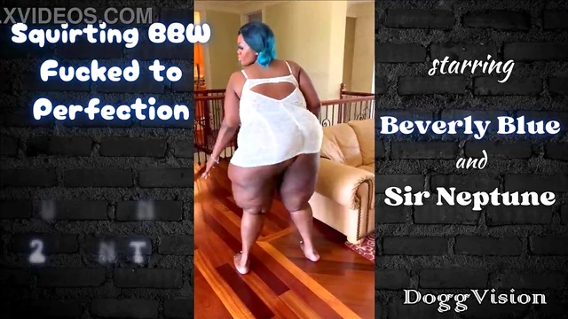 Curvy BBW Gets Nailed Hard Until She Squirts Endlessly