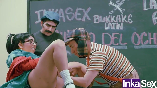 Charming Neighborhood Girls Orgy Ends Class With Don Mamon's Explicit Lessons