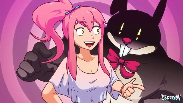 Stuffy Bunny Gets Fucked Hard by Derpy Guy's Big Cock in Hot Sex Scene