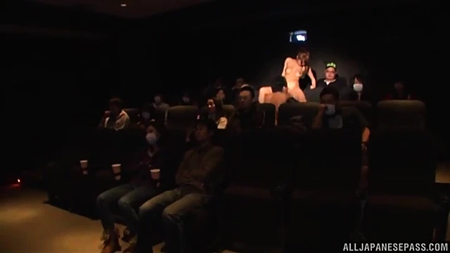 Ayami Shunka Fulfills Stage Fantasy By Riding Stranger's Cock Hotly