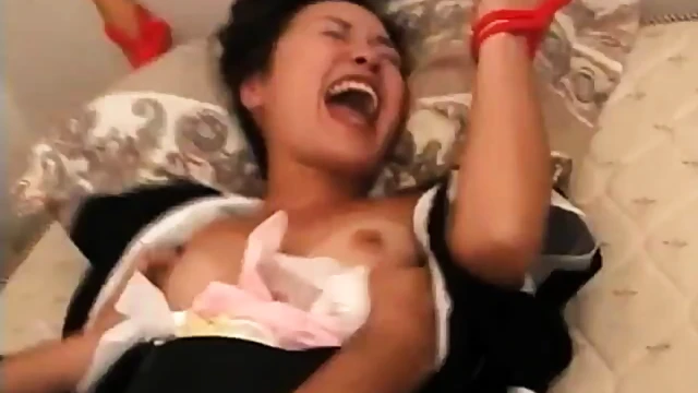 Tied Japanese Milf Gets Fucked Hard By Dildos