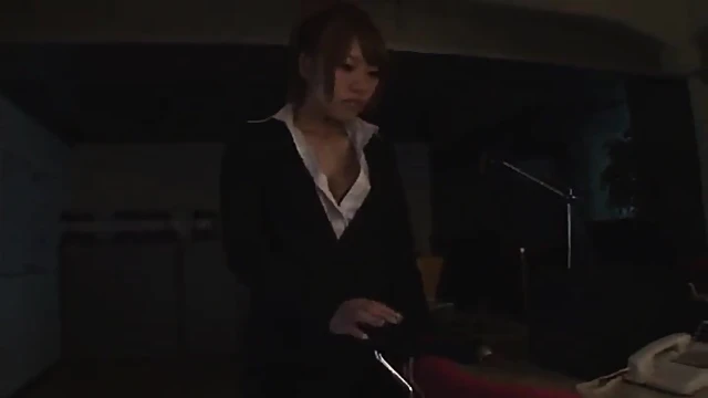 Bosses Tie Office Worker Up And Take Her Hard And Roughly