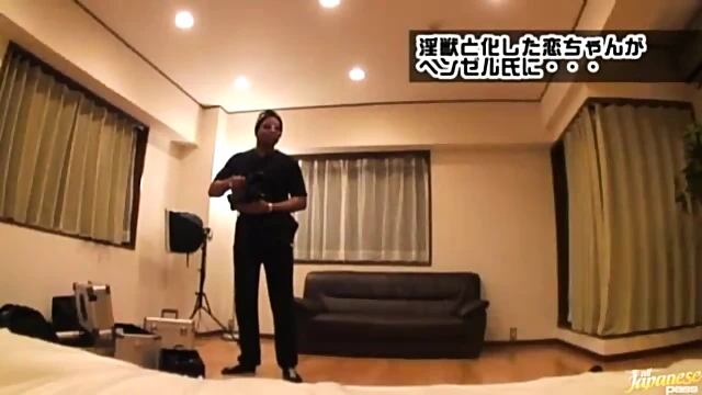 Seductive Koi Azumi Tempts With Her Tiny Mouth On Rugged Black Cock