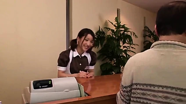 Flirty Asian Babe Takes Facial Cumshot After Hot Blowjob Action